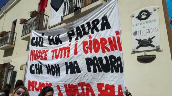 A San Giovanni Rotondo come a Locri e in altre 4000 piazze…