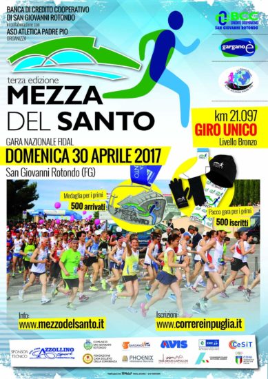 Al via la “mezza del Santo”