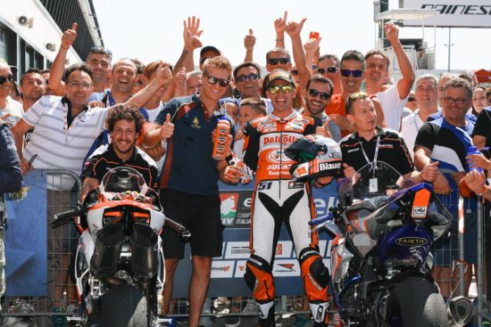 Ottava vittoria consecutiva per Michele Pirro