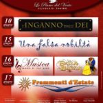 La scuola di teatro “Le Piume del Vento” presentano gli spettacoli di fine anno