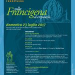 Sulla Francigena al crepuscolo