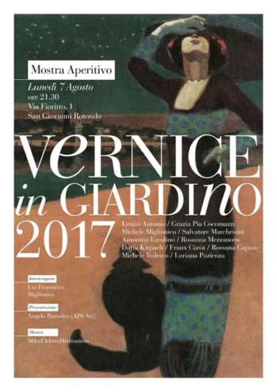 “Vernice in giardino 2017” Mostra Aperitivo
