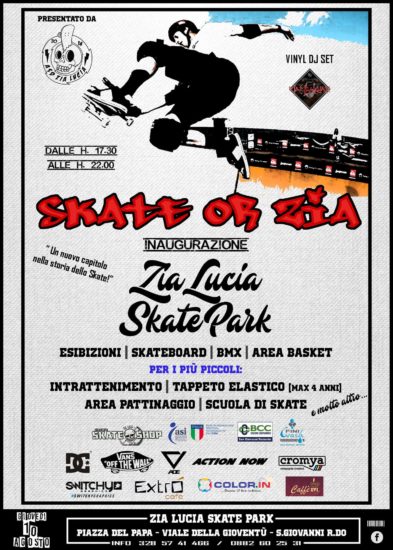 Inaugurazione SKATEPARK nella città di San Giovanni Rotondo