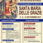 Festa di Santa Maria delle Grazie programma ufficiale