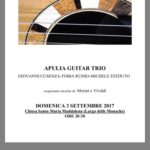 Il trio Apulia Guitar in concerto