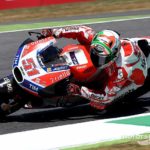 Il Sangiovannese Michele Pirro in sella alla terza Ducati ufficiale al GP di Misano