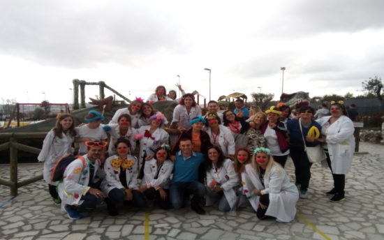 OLIMPIADI SENZA BARRIERE A BORGO CELANO: SPORT E RISATE CON I CLOWN DOTTORI DE IL CUORE ONLUS