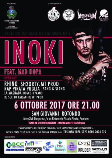 San Giovanni Rotondo suona Rap per il crowdfunding dello skatepark