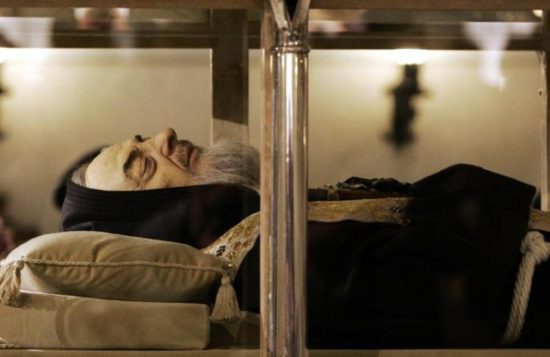 Il corpo di Padre Pio ritorna nella nuova Chiesa progettata da Renzo Piano