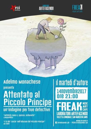 Attentato al Piccolo Principe – Un’indagine per True Detective è una parodia, meglio: due.