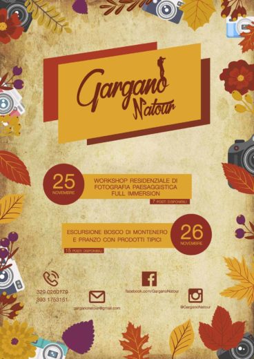 Gargano NaTour | Workshop residenziale di fotografia paesaggistica – 25/26 novembre