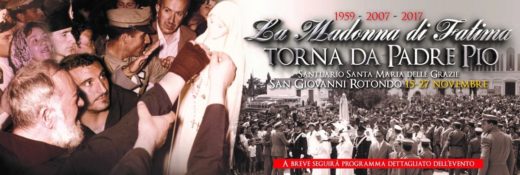 La Madonna di Fatima a San Giovanni Rotondo: il programma definitivo