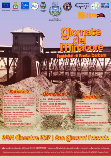 Tre giorni dedicati alla miniera di bauxite di San Giovanni Rotondo