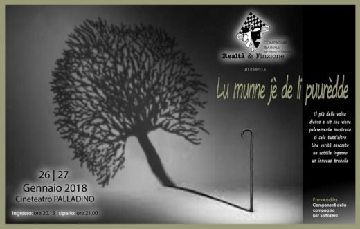 “Lu munne jè de li puurèdde”: in scena il teatro sangiovannese