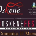 Oskenè Fest: il teatro invade San Giovanni Rotondo