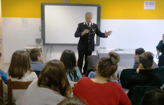 i Carabinieri nelle scuole per la legalità