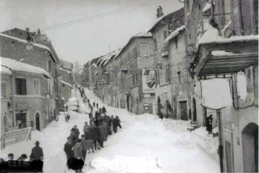 Gennaio 1963: una nevicata nella storia di San Giovanni Rotondo