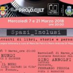 Terzo appuntamento con la rassegna di Provo.Cult nella Giornata mondiale della poesia