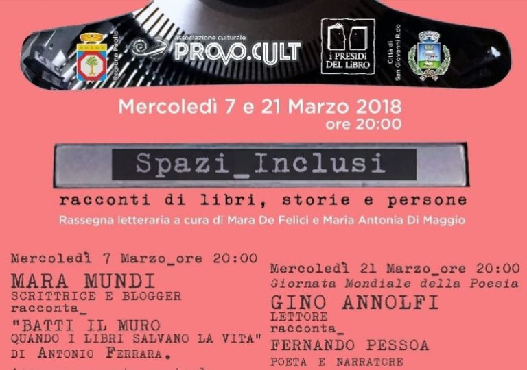 Terzo appuntamento con la rassegna di Provo.Cult nella Giornata mondiale della poesia