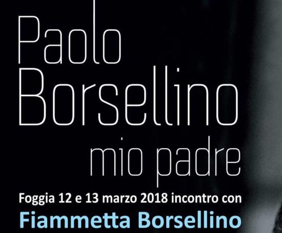Fiammetta Borsellino, figlia di Paolo, ospite dell’Università di Foggia