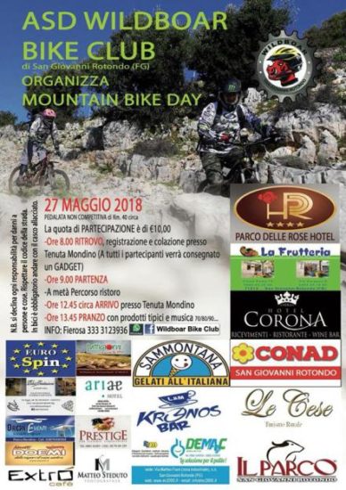 In mountain bike sul Gargano