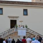 Tutto pronto per la processione del Corpus Domini