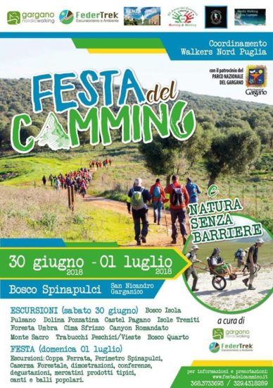 Sul Gargano la festa del cammino 2018