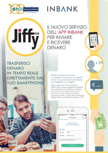 Rivoluzione nei pagamenti digitali: è arrivato Jiffy alla BCC di San Giovanni Rotondo