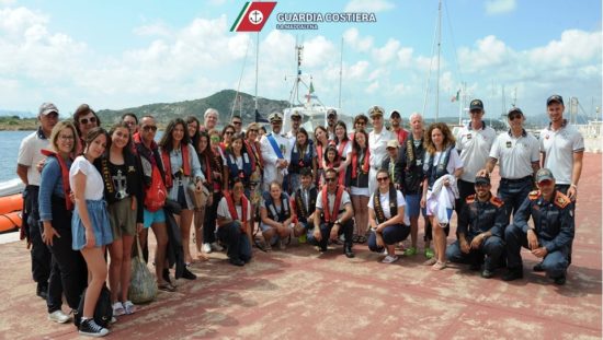 I piccoli pazienti di Casa Sollievo della Sofferenza incontrano la Guardia Costiera
