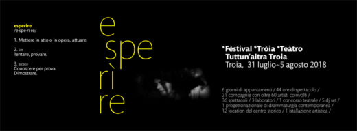 Festival Troia Teatro: una 13esima edizione tutta da vivere