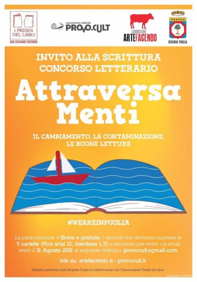 A San Giovanni Rotondo un concorso letterario dal titolo: AttraversaMenti