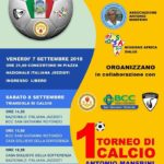 Musica e calcio per la solidarietà nel ricordo di Antonio Manfrini