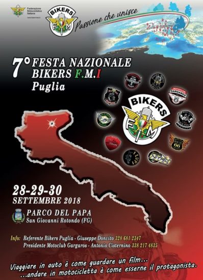 A San Giovanni Rotondo la Festa Nazionale dei Bikers