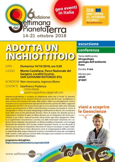 Legambiente di San Giovanni Rotondo promuove “Adotta un inghiottitoio”