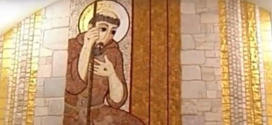 L’albero di San Francesco si trova fuori della Porta del Ponte nei pressi dell’orto del Baglivo