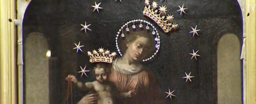 A San Giovanni Rotondo il Quadro della Madonna di Pompei