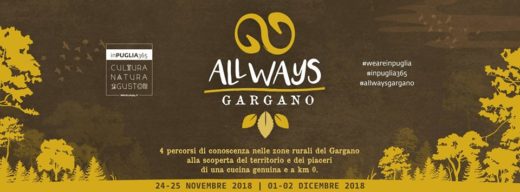 AllWaysGargano vi propone 4 percorsi gratuiti di conoscenza nelle zone rurali del Gargano