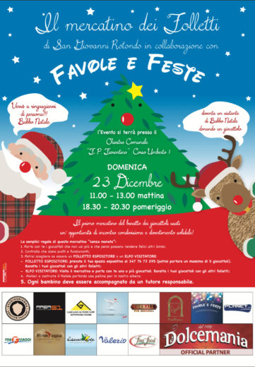 Nel chiostro comunale di San Giovanni Rotondo il Natale dei bambini