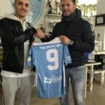 Il calciatore  Sangiovannese Giuseppe Molenda all’Atletico Vieste Calcio