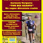 Carmela Vergura racconterà la sua avventura al TOR des GEANTS alla città di San Giovanni Rotondo