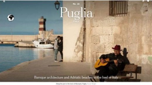 Il New York Times incorona la Puglia