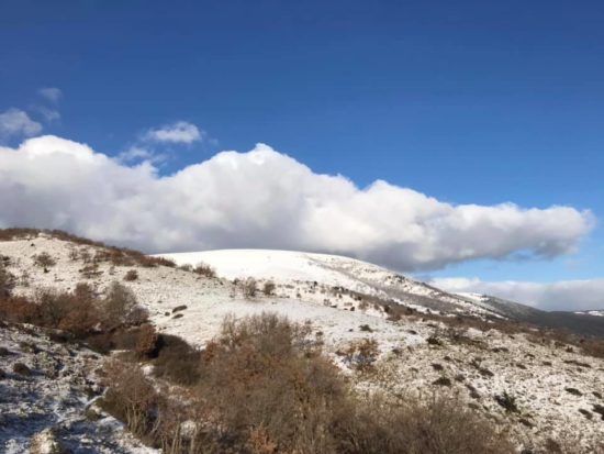 Finisce l’assaggio di primavera: torna l’inverno su San Giovanni Rotondo
