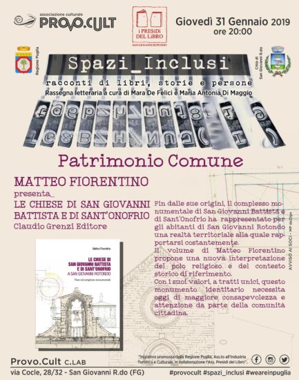 Matteo Fiorentino presenta il complesso monumentale di San Giovanni Battista e di Sant’Onofrio