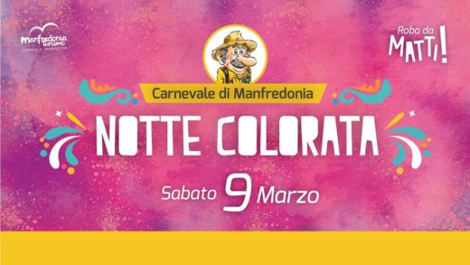 Il Carnevale di Manfredonia chiude con “Notte Colorata”