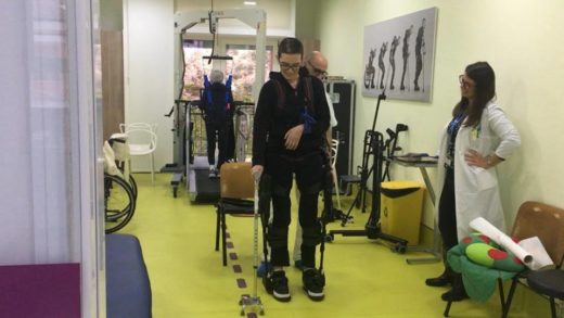 AI Centri di Riabilitazione Padre Pio un robot indossabile per tornare a camminare dopo l’ictus