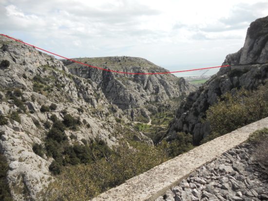 Un ponte tibetano sul Gargano nel bellissimo scenario di Pulsano