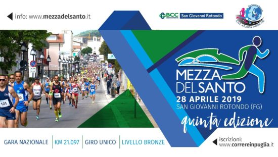 Quinta edizione Gargano é: Mezza del Santo, Corsa dei Peter Pan e Cammino della Pace