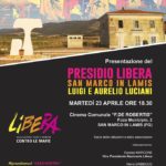 Costituzione del presidio cittadino di Libera a San Marco in Lamis