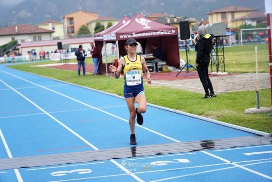 Medaglia d’oro per la Sangiovannese Maria Chiara Cascavilla