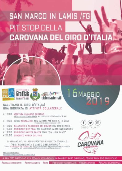 San Marco in Lamis si prepara ad accogliere il giro d’Italia